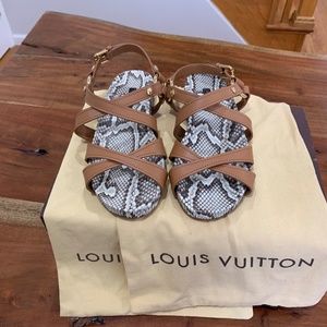 Louis Vuitton Citizen Thong Sandals EU 36